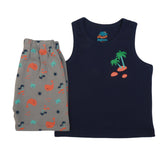 N.blue/Gray Tree set